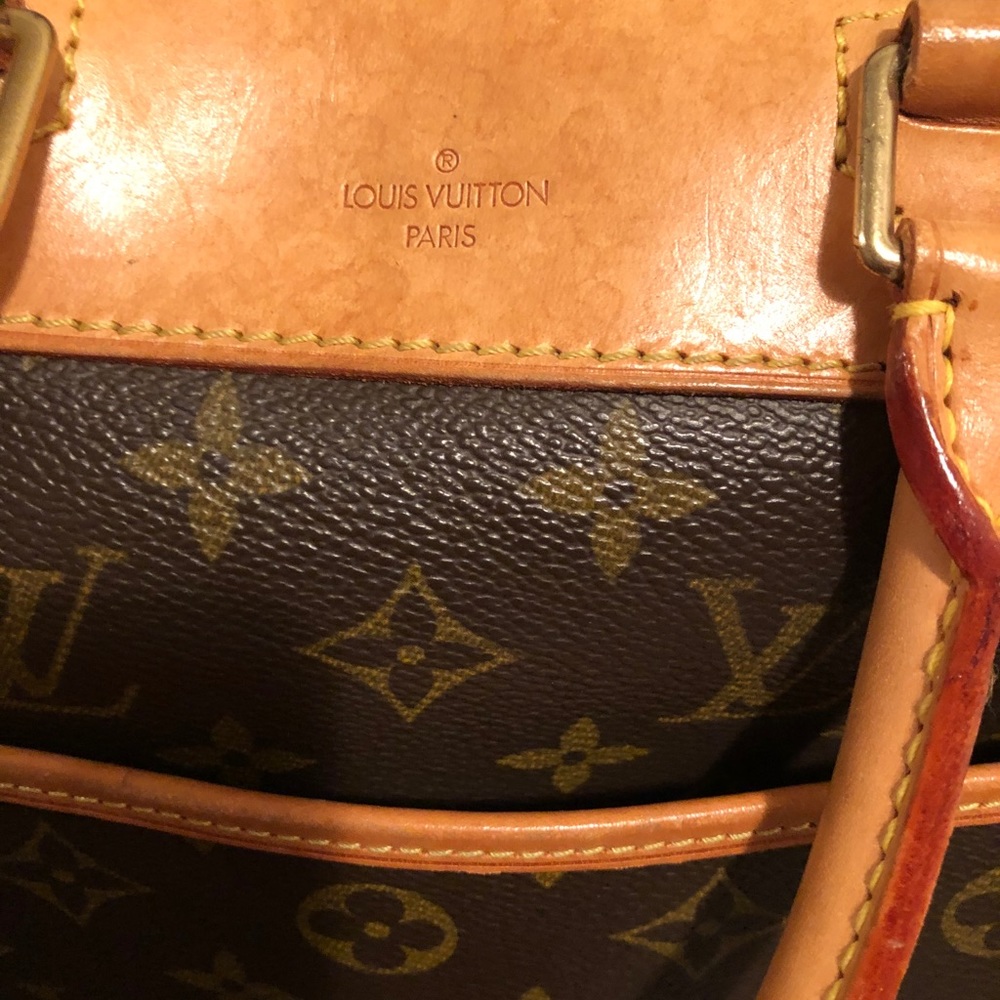 Sold  Louis Vuitton Brown Monogram Trouville Bag - Picture 2 of 8
